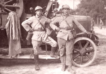 René DAUTEL - voiture armée